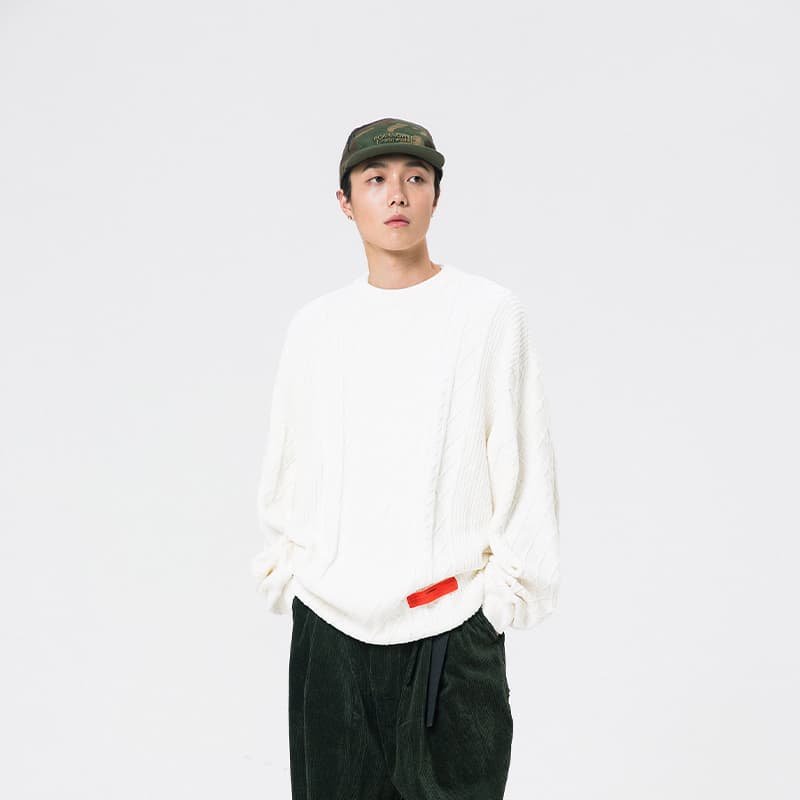 Кофта ROARINGWILD Sweater White - изображение 3