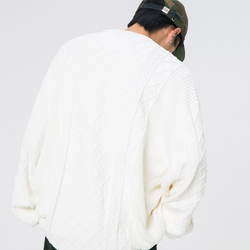 Кофта ROARINGWILD Sweater White - изображение 6