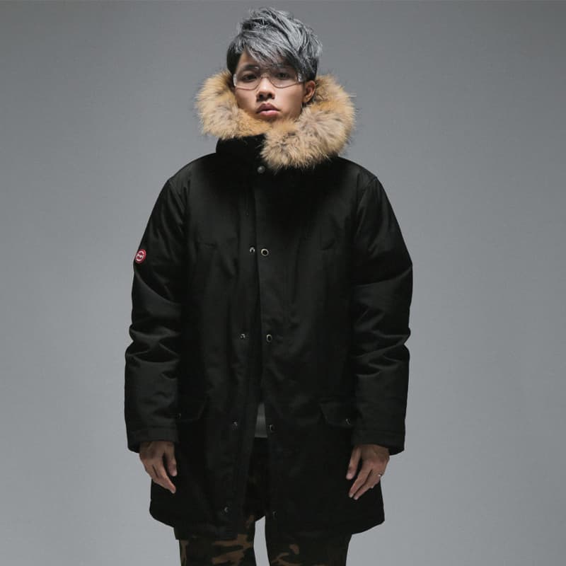 Зимняя куртка ROARINGWILD Parka Down Jacket Black - изображение 5