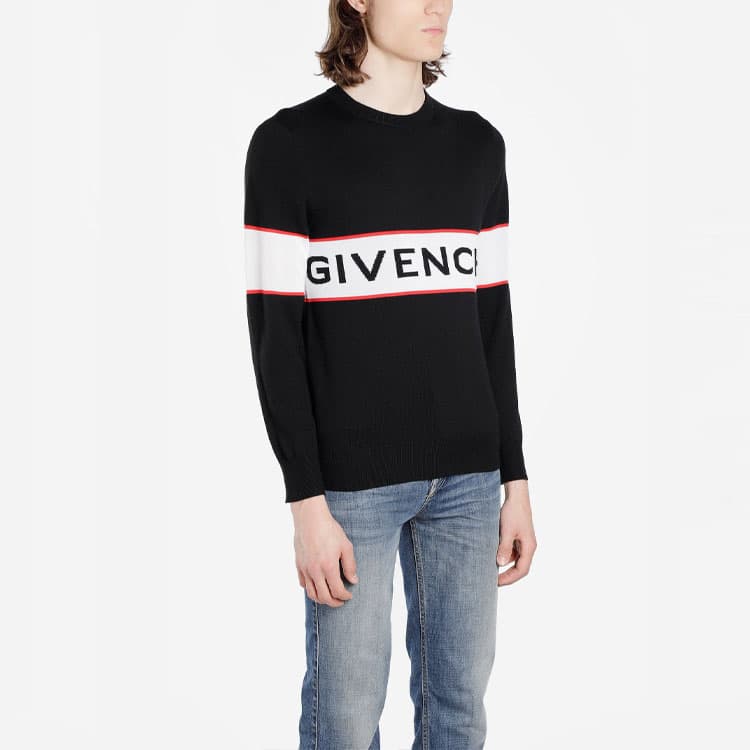 Кофта Givenchy Logo Knit Sweater - изображение 11