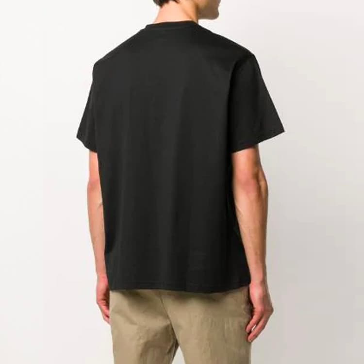 Футболка Burberry Swan Logo T-Shirt Black - изображение 3