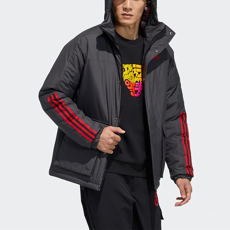 Зимняя куртка пуховик adidas Cny X-bu Jkt - изображение 4