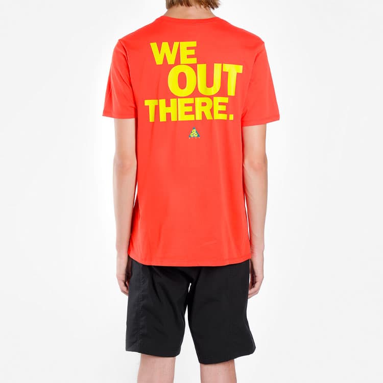 Футболка Nike ACG T-Shirt Red - изображение 4