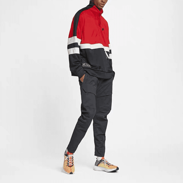 Куртка Nike Air Knit Jacket Black Red - изображение 5