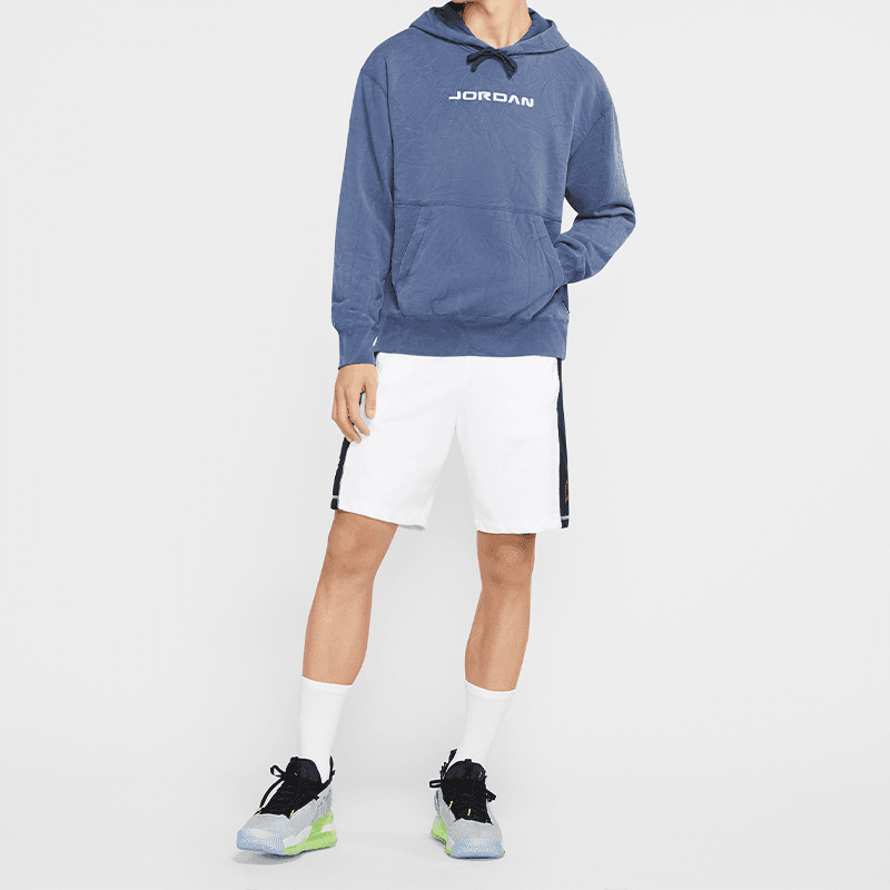 Худи Air Jordan 13 Legacy Hoodie Light Blue - изображение 3
