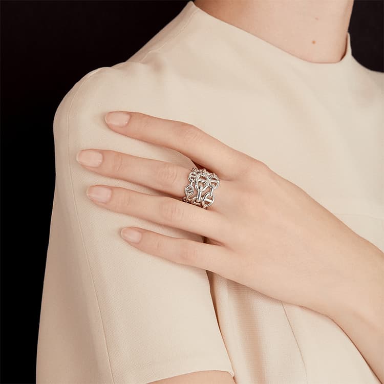 Кольцо Hermes 925 Silver Ring - изображение 3