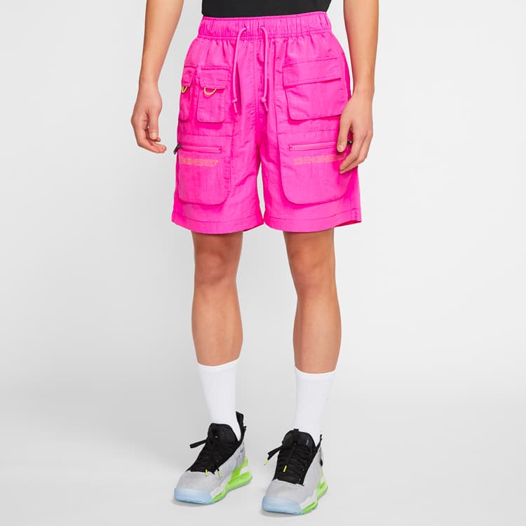 Шорты Jordan Woven Shorts Purple - изображение 3