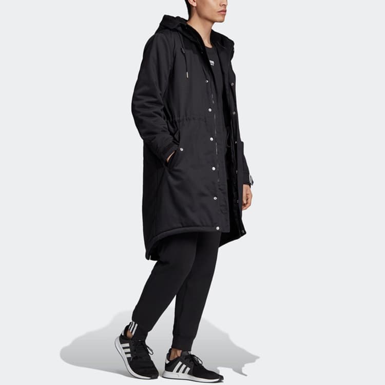 Зимняя куртка пуховик adidas Originals Long Pad Parka - изображение 5