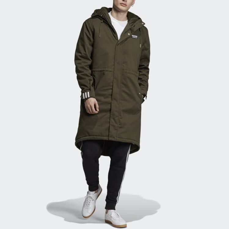 Куртка adidas Originals Long Pad Parka - изображение 3
