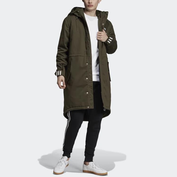 Куртка adidas Originals Long Pad Parka - изображение 6