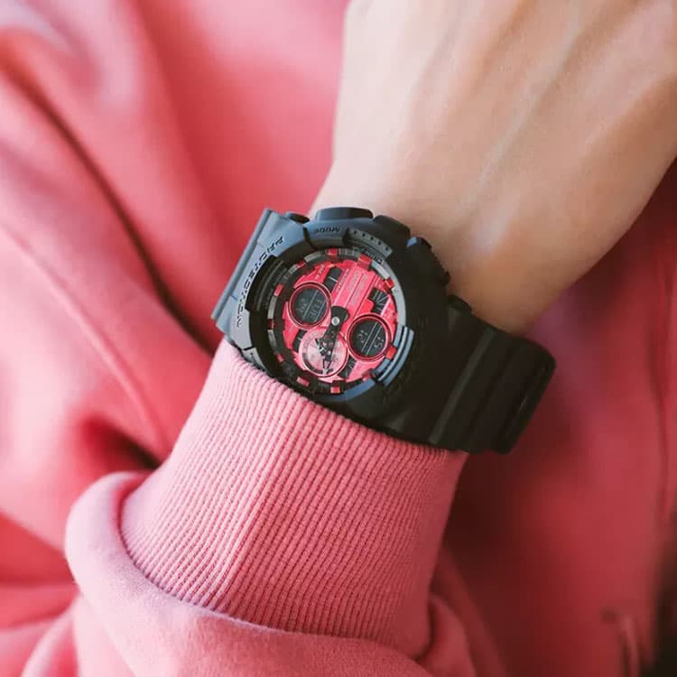 Часы CASIO G-SHOCKCity Battle GA-140AR-1APR-person - изображение 7