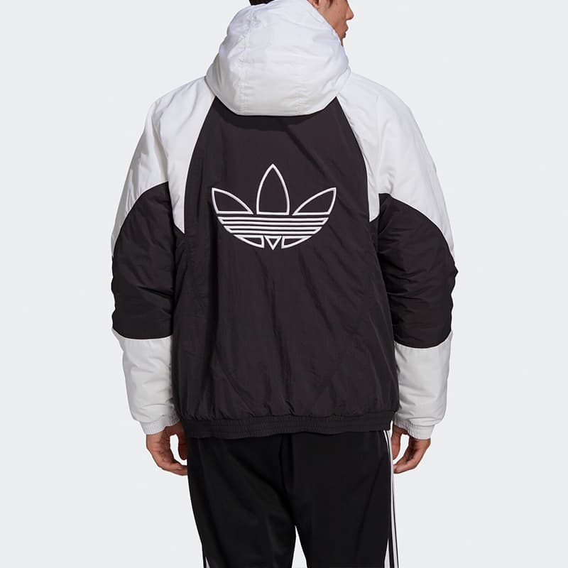 Зимняя куртка пуховик adidas Originals Adicolor Padded Jacket - изображение 4