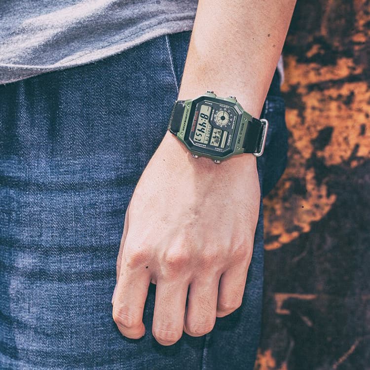 Часы Casio AE-1200WHB-3B - изображение 5