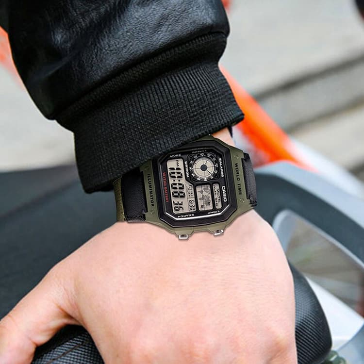 Часы Casio AE-1200WHB-3B - изображение 6