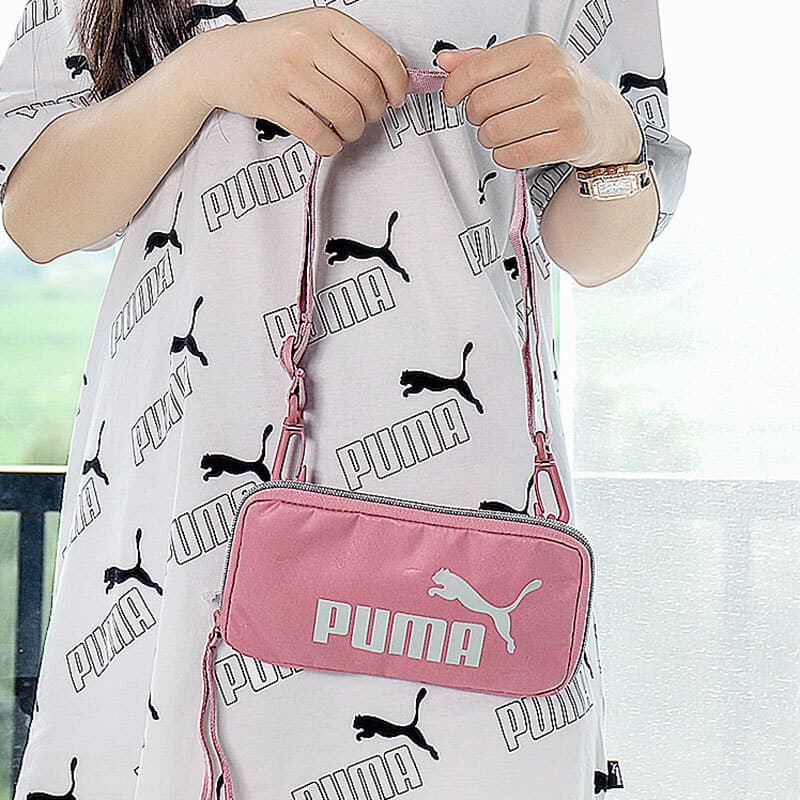 Поясная сумка Puma Colorblock Mini Shoulder Bag Pink Purple - изображение 3