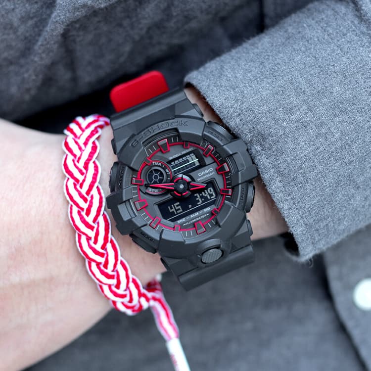 Часы CASIO 200 57.5*53.4mm GA-700SE-1A4 - изображение 4