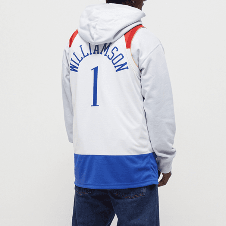 Баскетбольная майка Nike NBA Fan Jersey 20-21 New Orleans Pelicans Zion Williamson #1 White - изображение 4