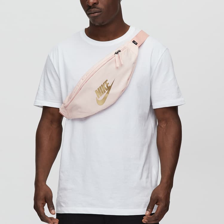 Поясная сумка Nike Heritage Hip Pack PINK - изображение 4
