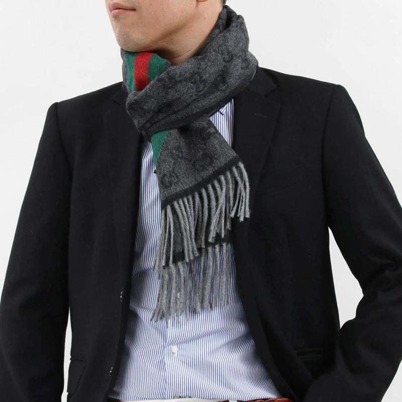 Шарф Gucci GG Wool Scarf - изображение 4