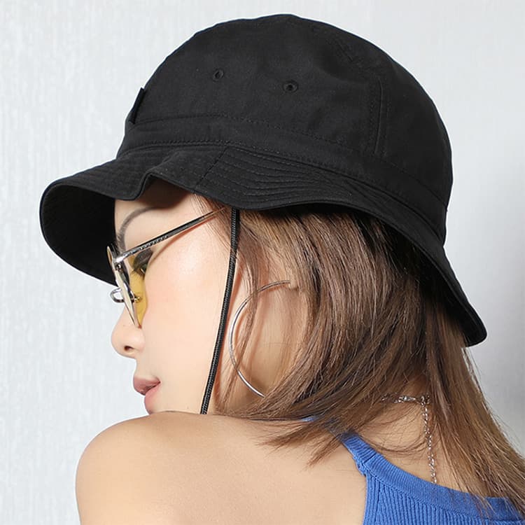 Панама PUMA Solid Dome Bucket Hat Black - изображение 4