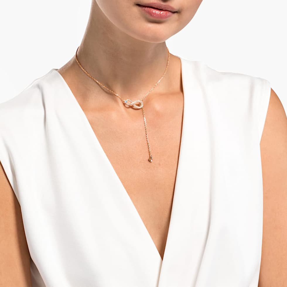 Ожерелье Swarovski SWA INFINITY Y - изображение 4