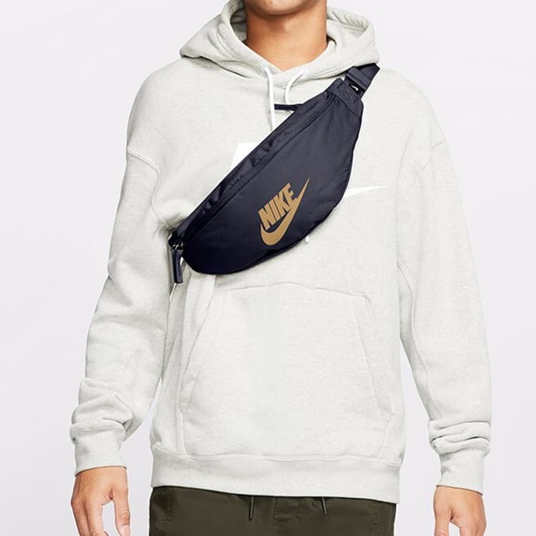 Поясная сумка Nike Sportswear Heritage Waist Bag Navy - изображение 5