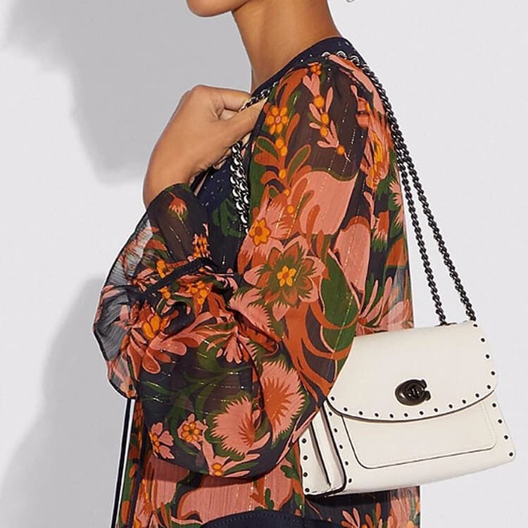 Сумка через плечо COACH Parker 18 - изображение 4