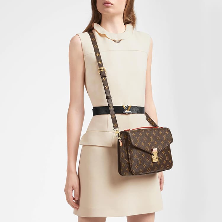 Сумка Louis Vuitton Pochette Metis Brown - изображение 7