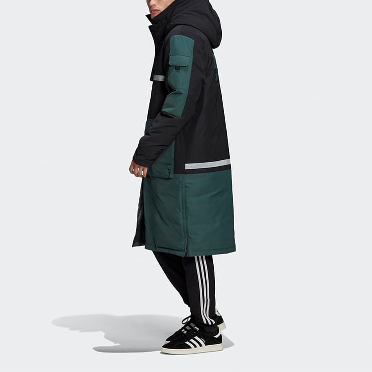 Зимняя куртка adidas Originals Long Down Jacket - изображение 4