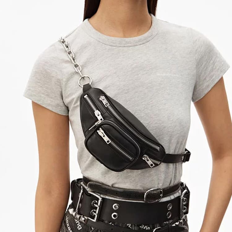 Поясная сумка Alexander Wang Attica Mini Black - изображение 8