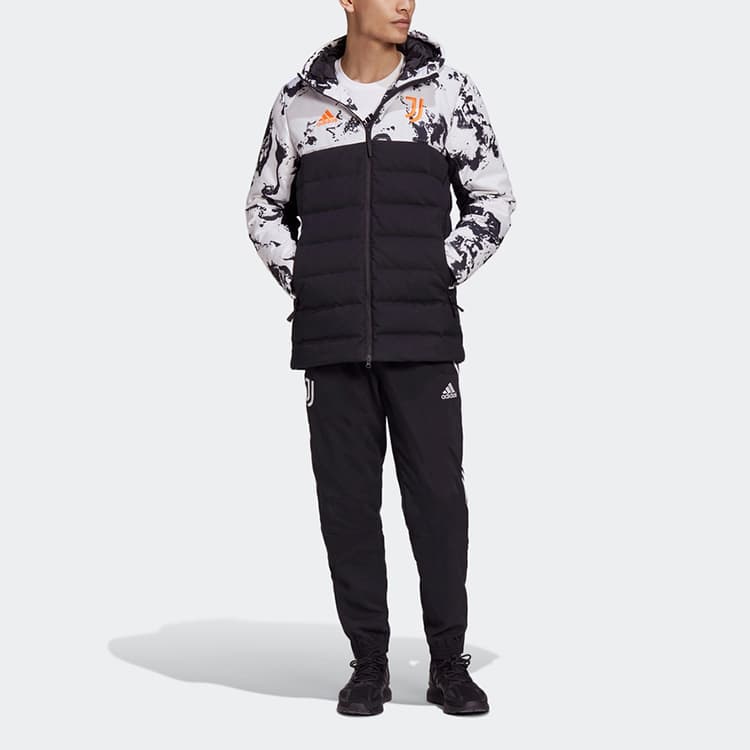Зимняя куртка adidas Juventus Hooded Down Jacket - изображение 5