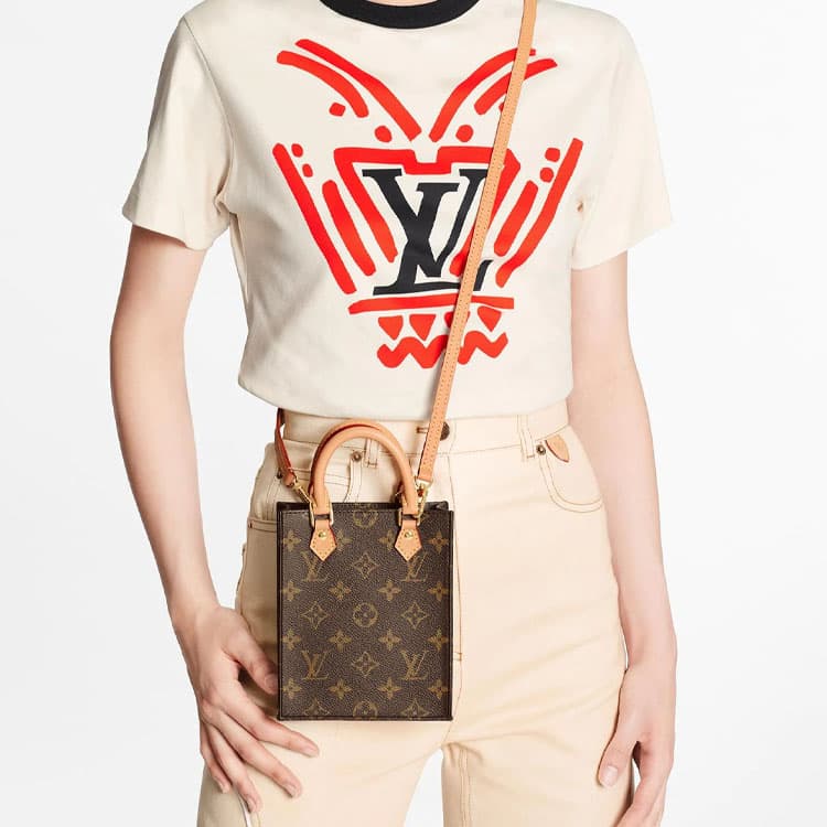 Сумка LOUIS VUITTON Petit Sac Plat - изображение 8