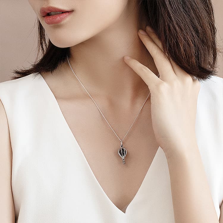 Ожерелье Pandora Dream Journey Hot Air Balloon Necklace Silver - изображение 3