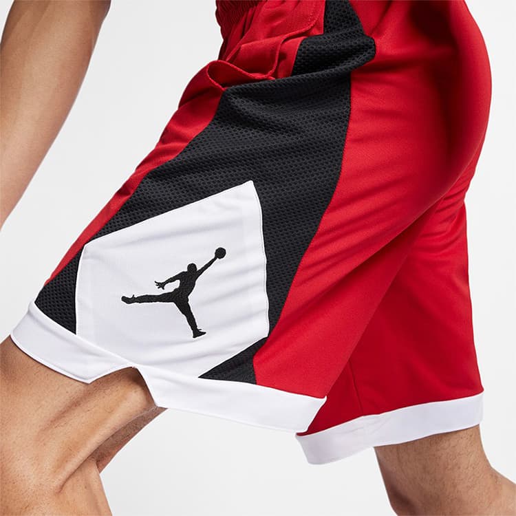 Баскетбольные шорты Jordan Basketball Pants Red - изображение 5