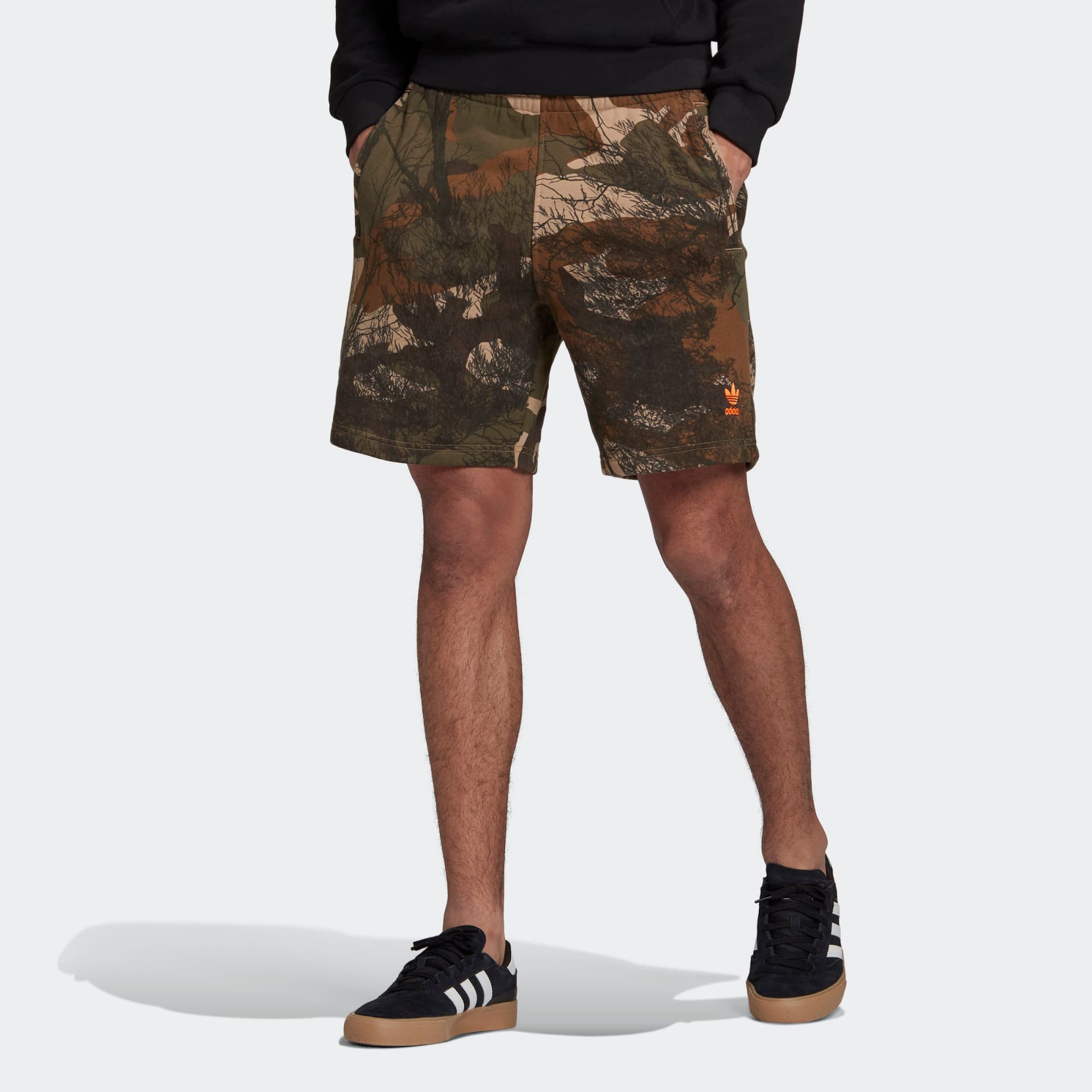 Тренировочные штаны adidas Originals Camo Aop Short - изображение 3