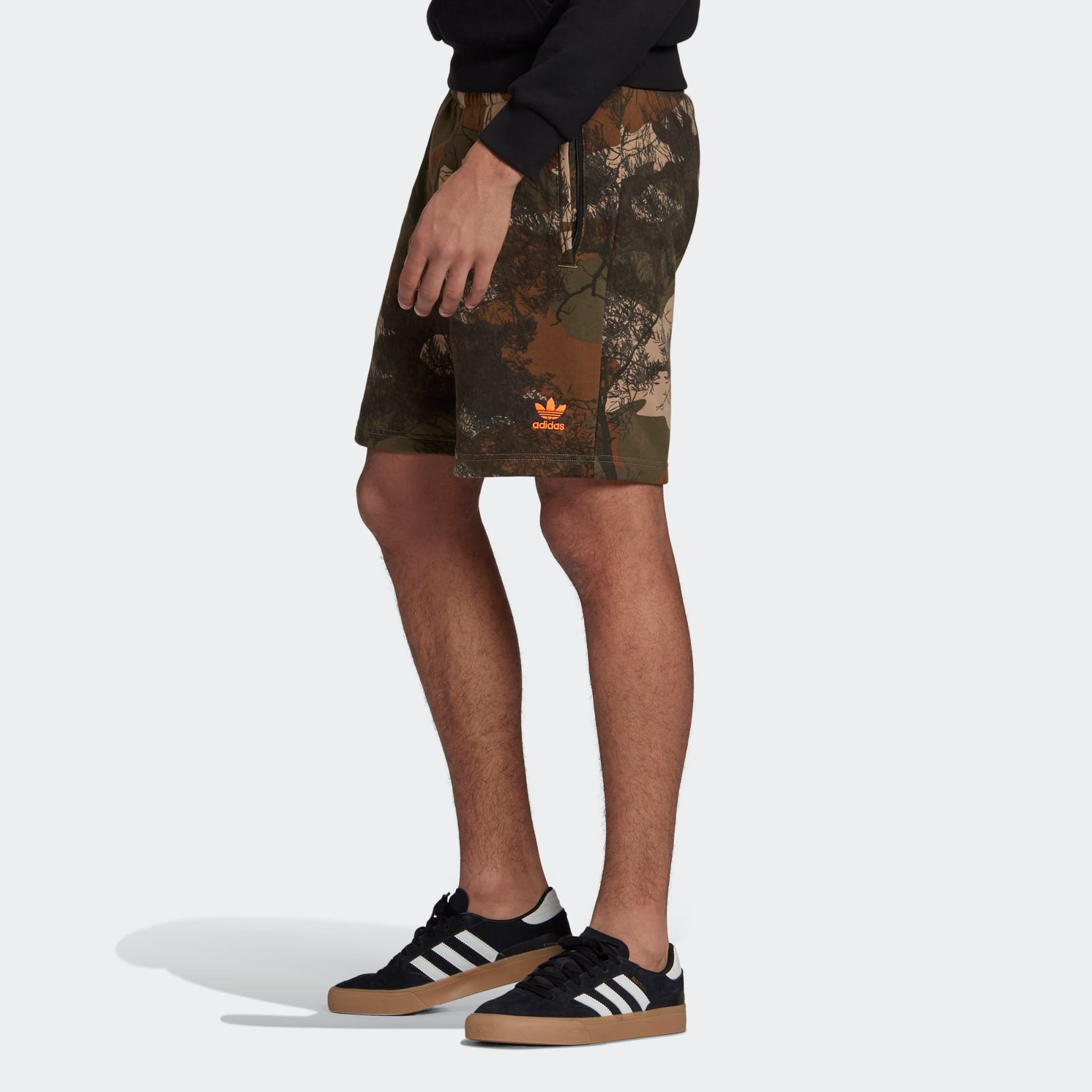 Тренировочные штаны adidas Originals Camo Aop Short - изображение 5