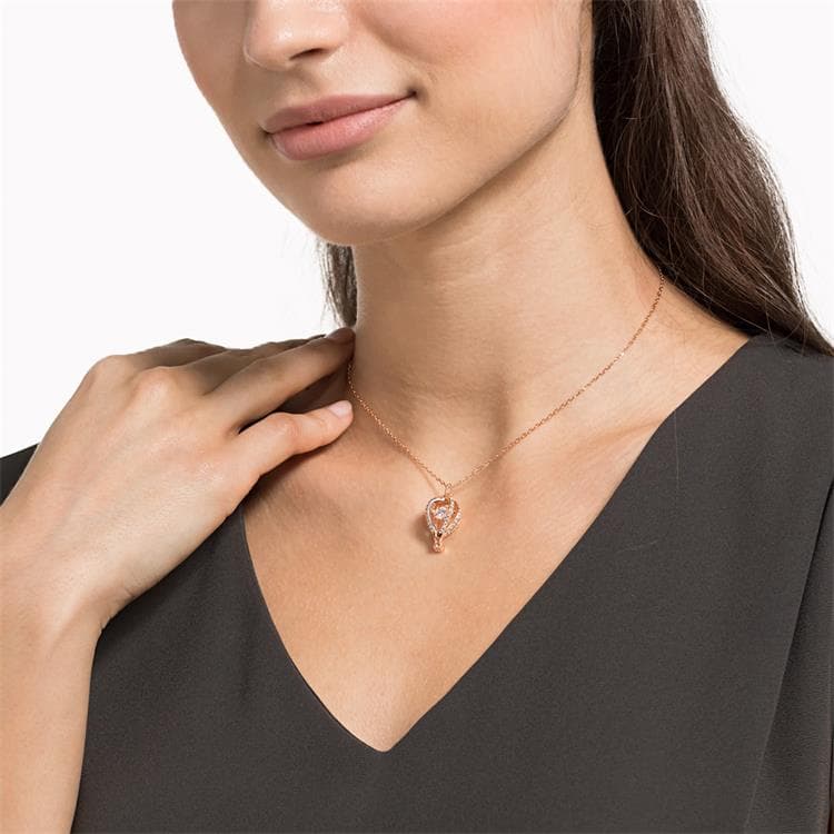 Ожерелье Swarovski Into The Sky Balloon Pendant Rose Gold - изображение 4