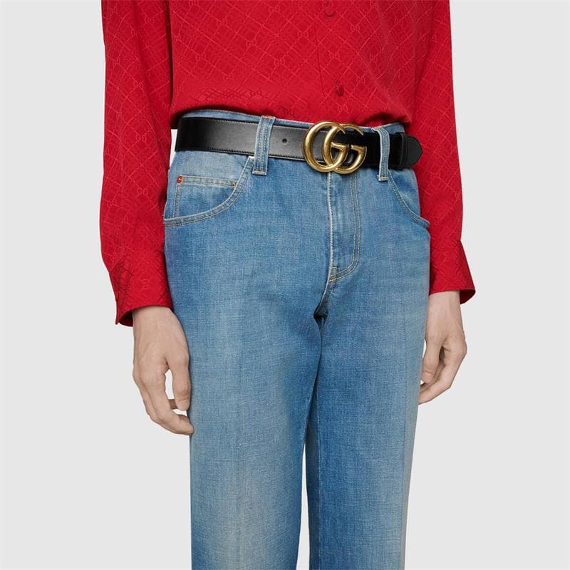 Ремень GUCCI G 4cm - изображение 7