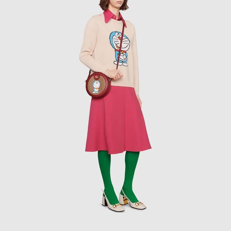 Сумка через плечо GUCCI x DoraemonA Logo - изображение 9