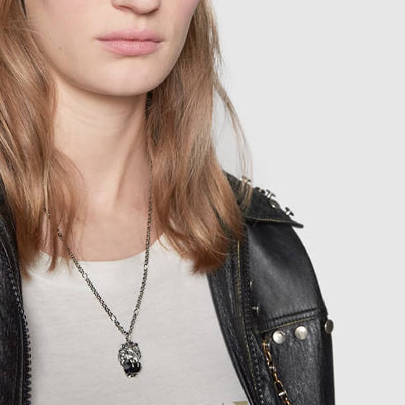 Ожерелье GUCCI Lion Head Necklace - изображение 3
