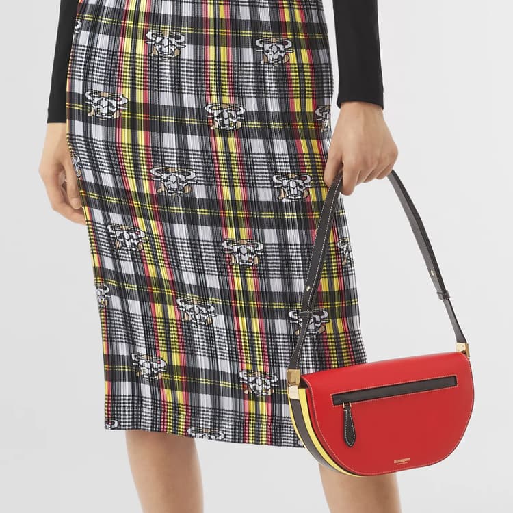 Сумка через плечо Burberry Olympia Small Bright Red - изображение 7