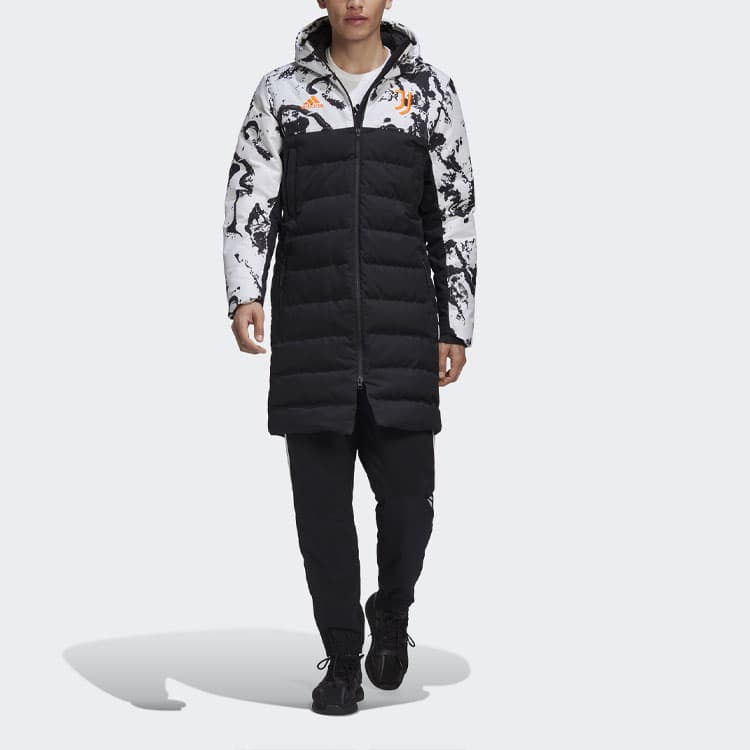 Зимняя куртка adidas Juve Ssp Dwcoat - изображение 5