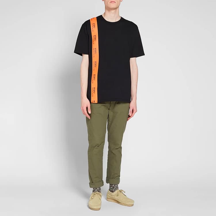 Футболка WTAPS Squat Tee Black T - изображение 2