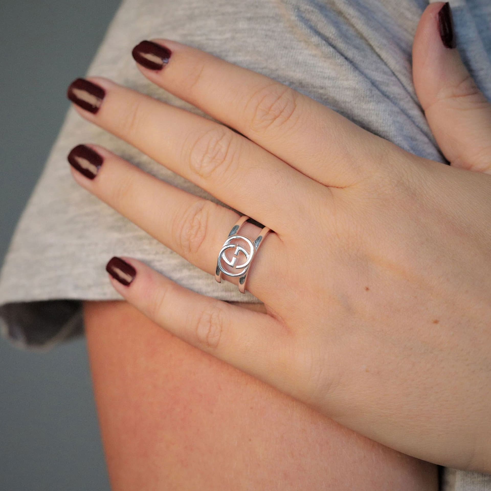 Кольцо Gucci GG Silver Ring - изображение 3