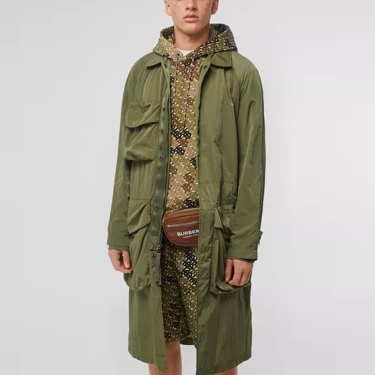 Ветровка Burberry Trench Coat Green - изображение 5