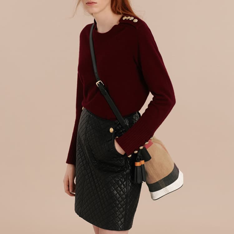 Мини-сумка Burberry - изображение 6