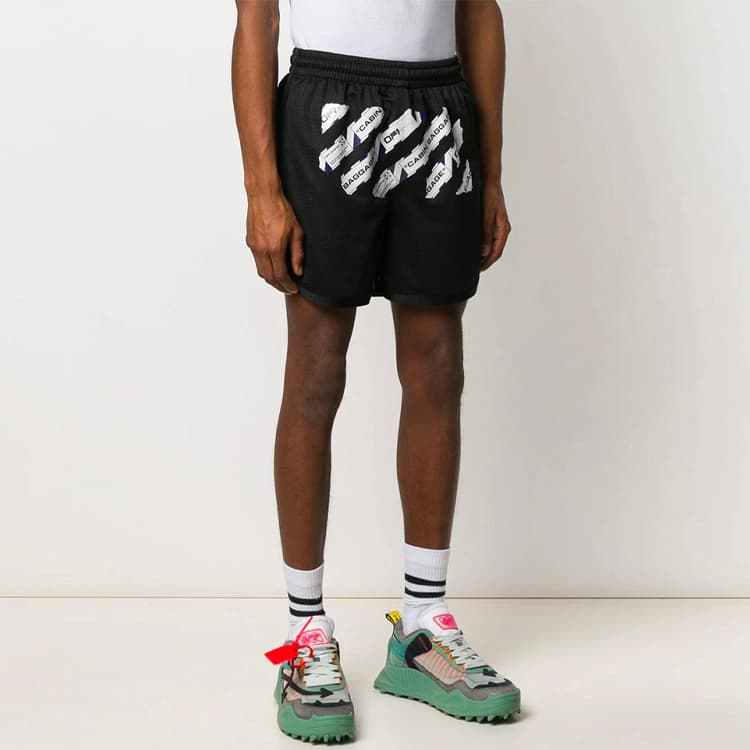 Шорты OFF-WHITE CO VIRGIL ABLOH - изображение 3