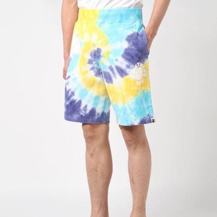Шорты BAPE Tie Dye Sweat Shorts - изображение 2