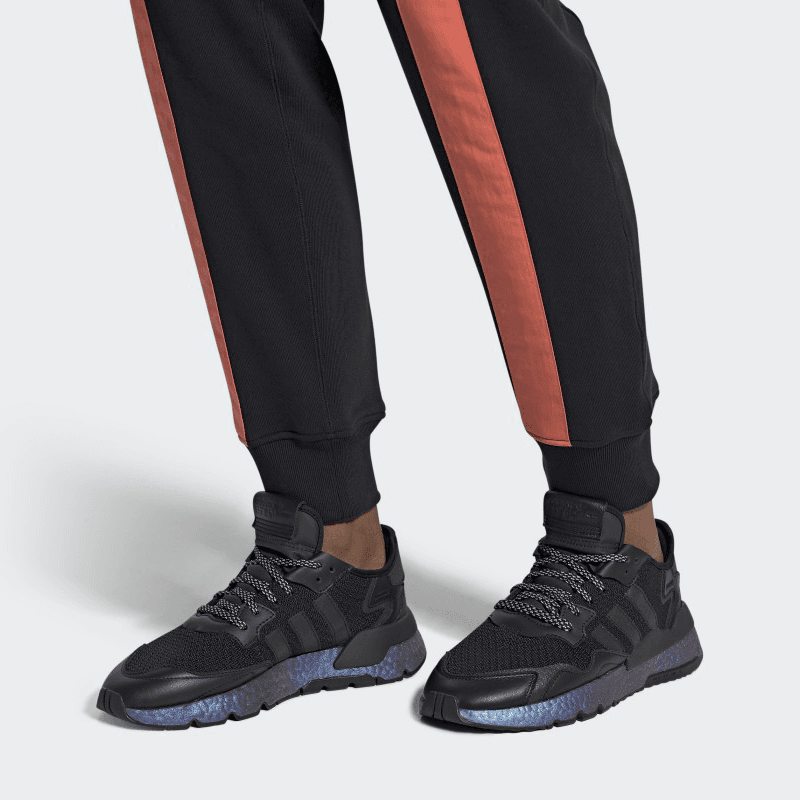 Кроссовки adidas Nite Jogger Black Blue - изображение 6