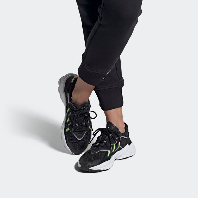 Кроссовки adidas Ozweego Black Green - изображение 6